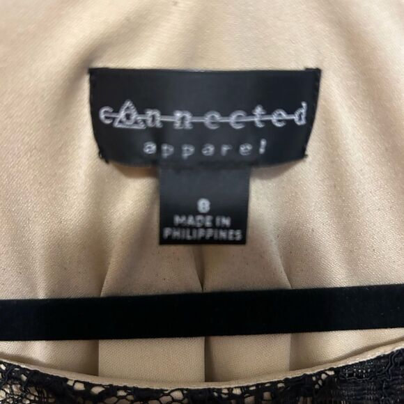 Connected Apparel Black and tan dress size 8 - Picture 4 of 7